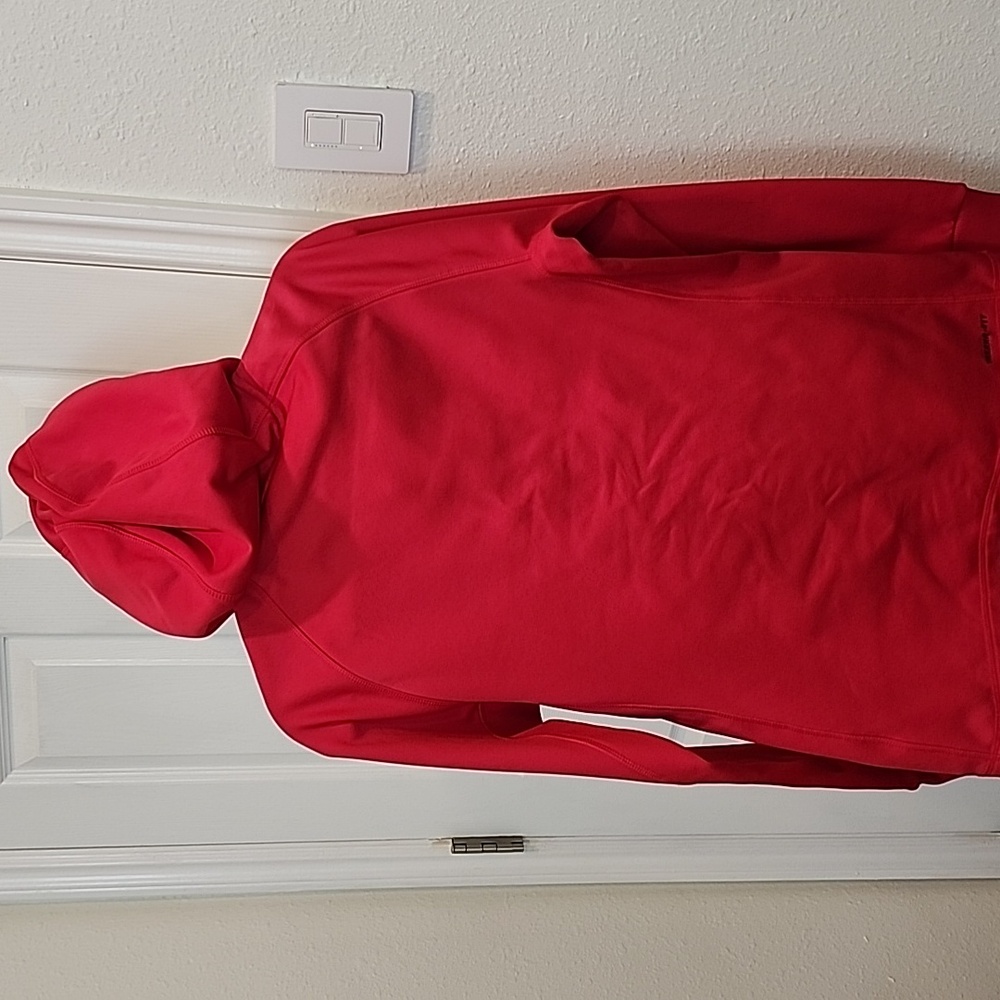 Nike Just Do It Swoosh Therma Dri Fit Pomegranate Pink Pullover Hoodie, SM - Picture 5 of 10